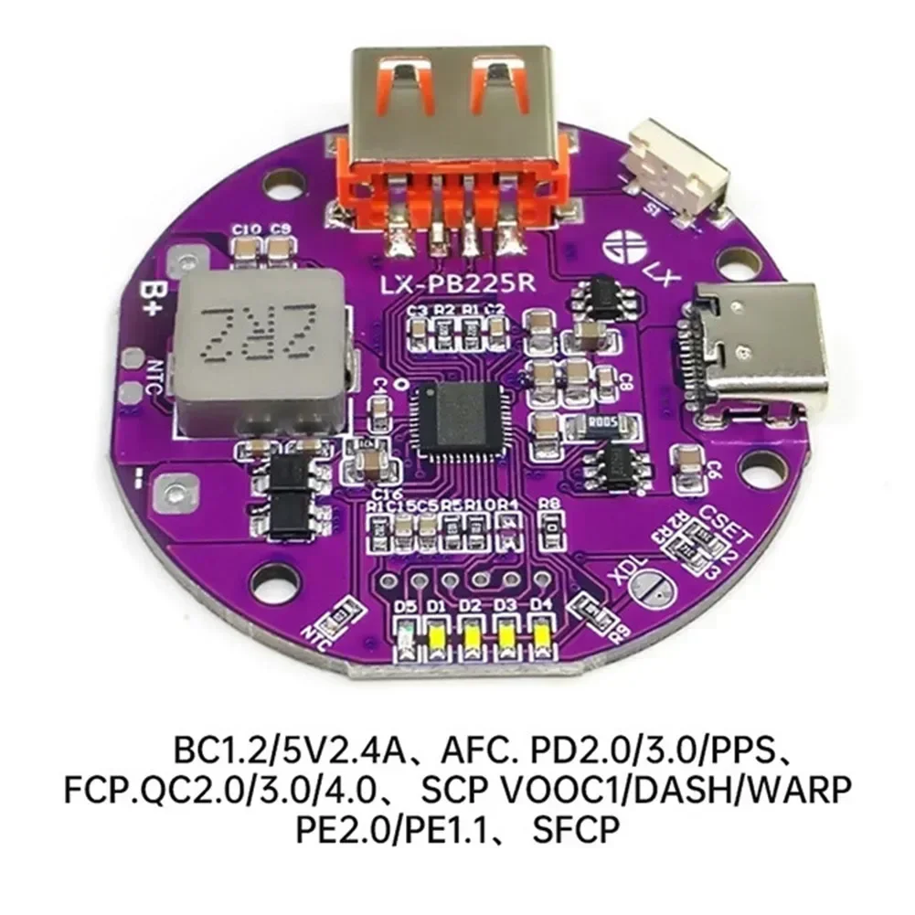 2.5W Bidirectional Fast Charging Module Power Control Support PPS/PD3.0/PD2.0 Support QC4+/QC4/QC3.0/QC2.0 Support FCP, HSCP
2.5W Bidirectional Fast Charging Module Power Control Support PPS/PD3.0/PD2.0 Support QC4+/QC4/QC3.0/QC2.0 Support FCP, HSCP