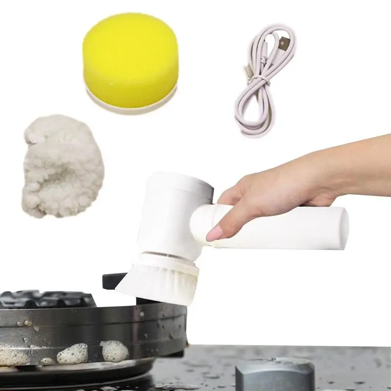 Portable Electric Cleaning Brush Multifunction Spinning Cleaning Brush with 3 Different Brush Heads for Bathtub Kitchen 2 Styles
Portable Electric Cleaning Brush Multifunction Spinning Cleaning Brush with 3 Different Brush Heads for Bathtub Kitchen 2 Styles