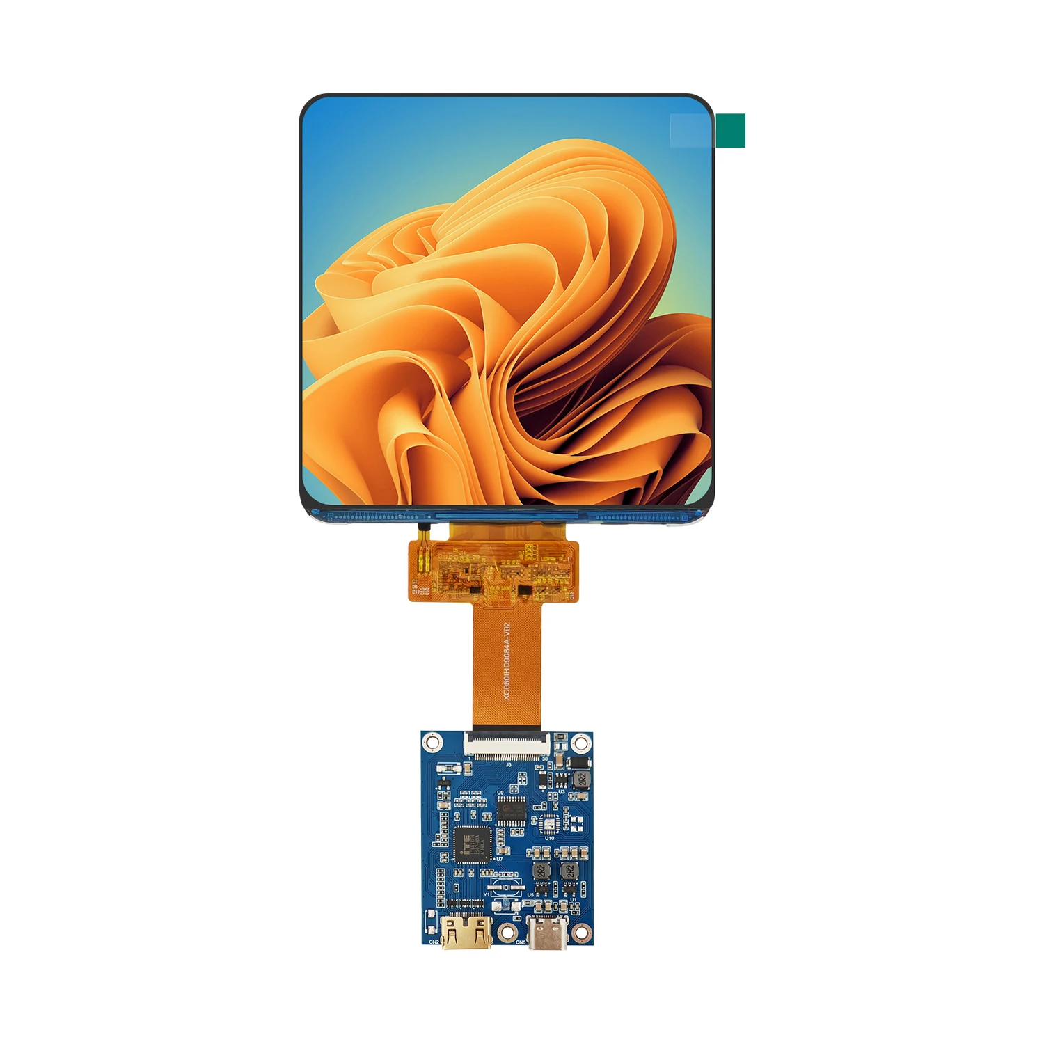 5 Inch Square TFT LCD Display Module Screen 720×720 Resolution MIPI JD9365TX 460 Hight Brightness 30Pins With HDMI Driver Board
5 Inch Square TFT LCD Display Module Screen 720×720 Resolution MIPI JD9365TX 460 Hight Brightness 30Pins With HDMI Driver Board