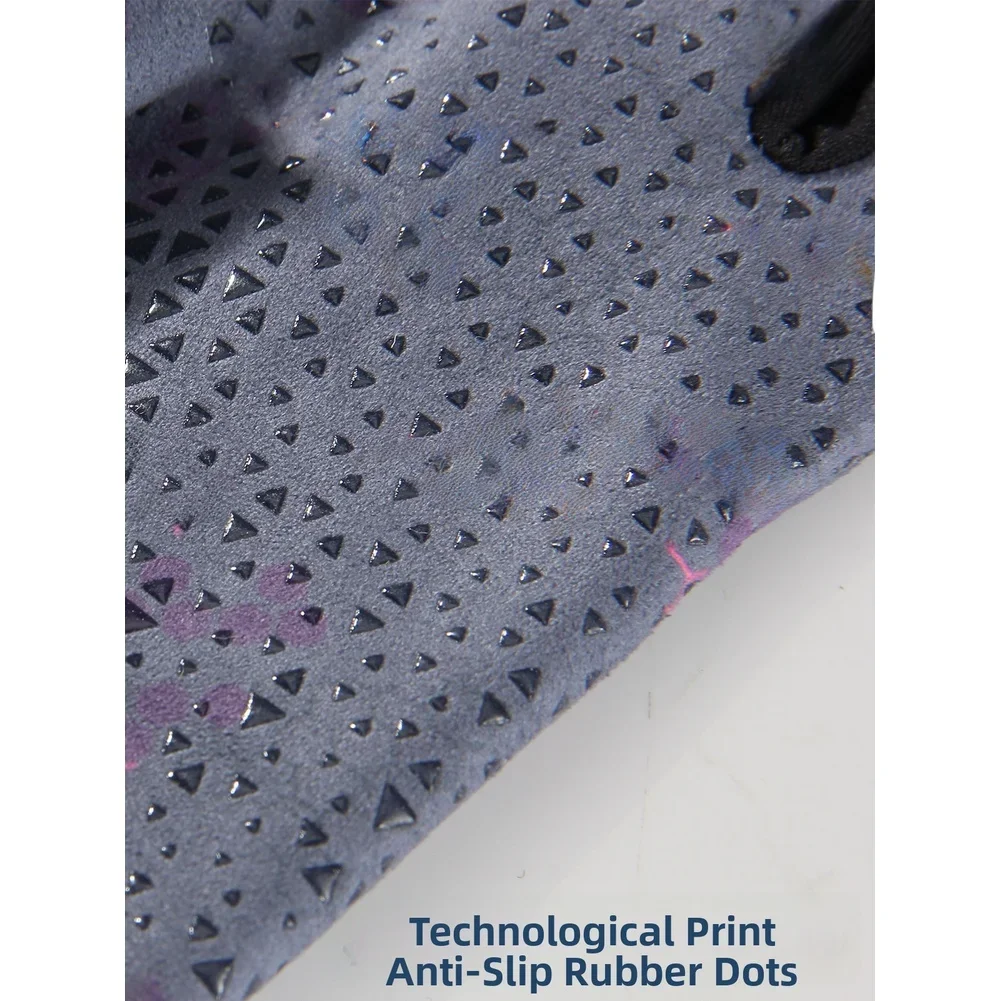Three Finger Fishing Gloves with Breathable Back Ventilation UV Protection Non Slip Rubber Dots Polyester Purple Size 20x10.2cm
Three Finger Fishing Gloves with Breathable Back Ventilation UV Protection Non Slip Rubber Dots Polyester Purple Size 20x10.2cm