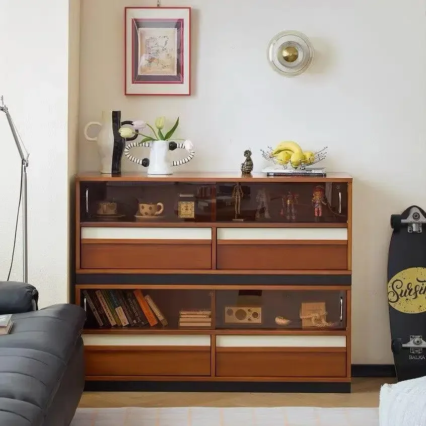 DSA retro solid wood combination TV cabinet, antique living room, small apartment floor cabinet, TV cabinet, locker
DSA retro solid wood combination TV cabinet, antique living room, small apartment floor cabinet, TV cabinet, locker