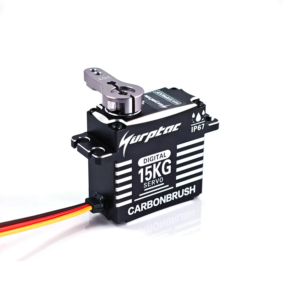 Surptac 15 кг IP67 водонепроницаемый цельнометаллический 180/270/360 градусов большой крутящий момент цифровые сервоприводы стальные шестерни 25 т рычаг для радиоуправляемого автомобиля вертолета
Surptac 15 кг IP67 водонепроницаемый цельнометаллический 180/270/360 градусов большой крутящий момент цифровые сервоприводы стальные шестерни 25 т рычаг для радиоуправляемого автомобиля вертолета