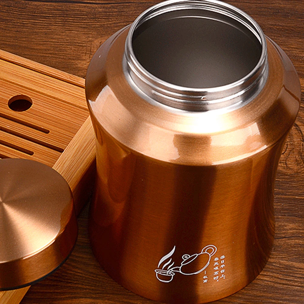 Airtight Stainless Steel Tea Canister Storage Jar for Coffee Candy Grains Moisture Proof Insect Proof Household Gift
Airtight Stainless Steel Tea Canister Storage Jar for Coffee Candy Grains Moisture Proof Insect Proof Household Gift