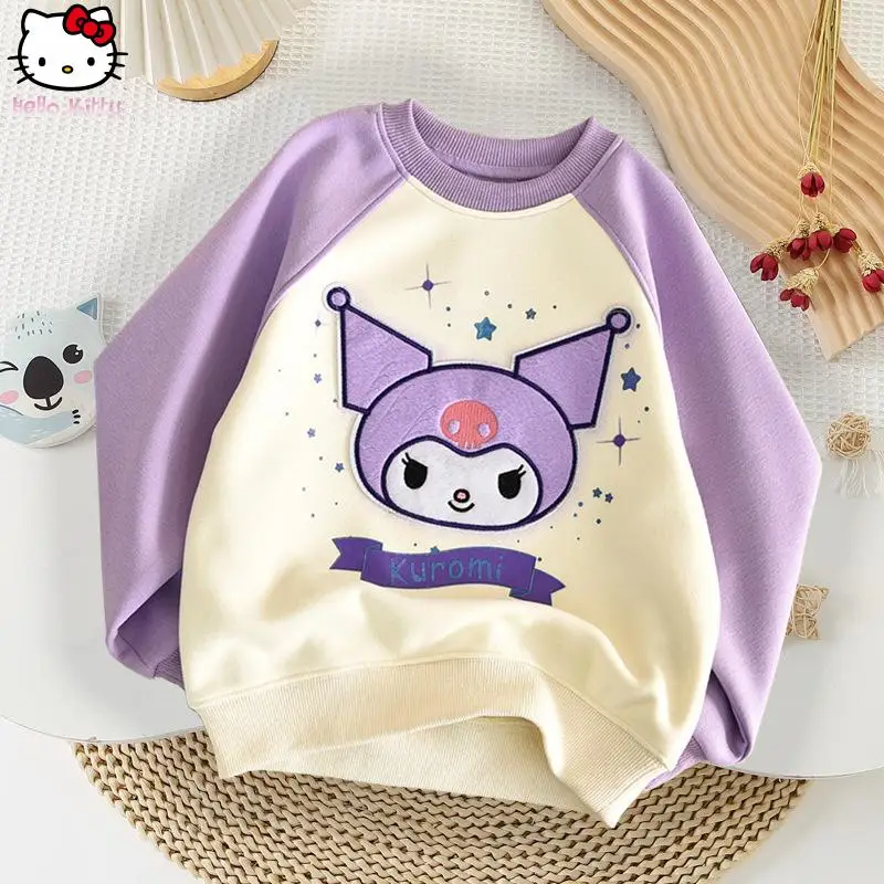 Cartoon Anime Teen Cinnamoroll Long Sleeve Sweatshirt Girl Clothing Autumn New Kuromi Skin-Friendly Sanrio Fashion Sweet T-Shirt 
Cartoon Anime Teen Cinnamoroll Long Sleeve Sweatshirt Girl Clothing Autumn New Kuromi Skin-Friendly Sanrio Fashion Sweet T-Shirt