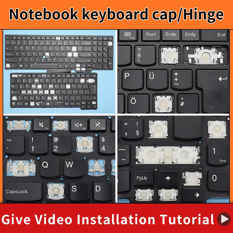 Replacement Keycap Key cap Hinge for Lenovo Thinkpad S3-431 S3-440 S3-S431 S3-S440 S5-531 S5-540 S5-S531 S5-S540 Keyboard
Replacement Keycap Key cap Hinge for Lenovo Thinkpad S3-431 S3-440 S3-S431 S3-S440 S5-531 S5-540 S5-S531 S5-S540 Keyboard