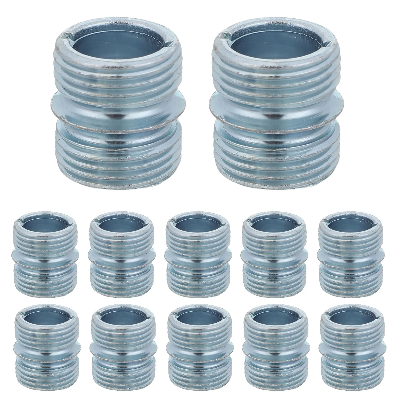20Pcs 22mm Od Double Thread Pole Connector Fastening Nut for Wire Shelving Metal Rack Shelving Post Coupler Threaded Rod Nut
20Pcs 22mm Od Double Thread Pole Connector Fastening Nut for Wire Shelving Metal Rack Shelving Post Coupler Threaded Rod Nut