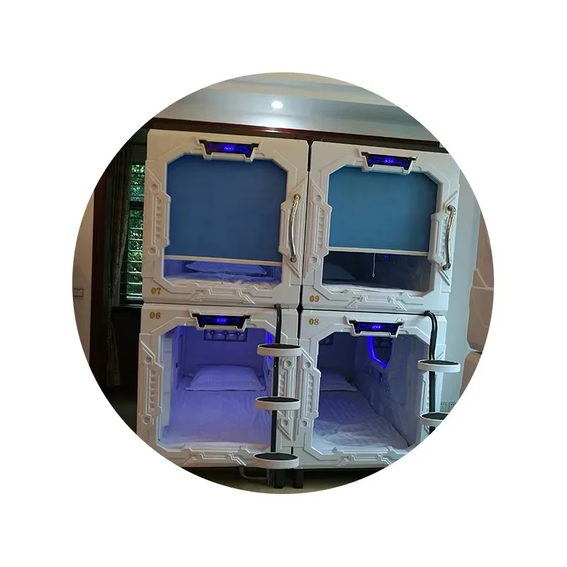 Modern Queen Space Hotel Bunk Bed Capsule Bed Sleeping Cabin
Modern Queen Space Hotel Bunk Bed Capsule Bed Sleeping Cabin