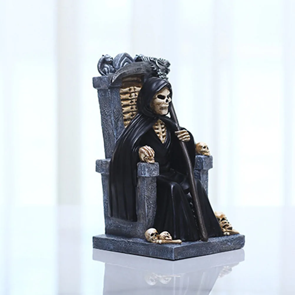 Skull Head Prop High Quality Resin Craft Home Decor Desktop Halloween Gift Skull Throne Decor Accessories Jewelry Making
Skull Head Prop High Quality Resin Craft Home Decor Desktop Halloween Gift Skull Throne Decor Accessories Jewelry Making