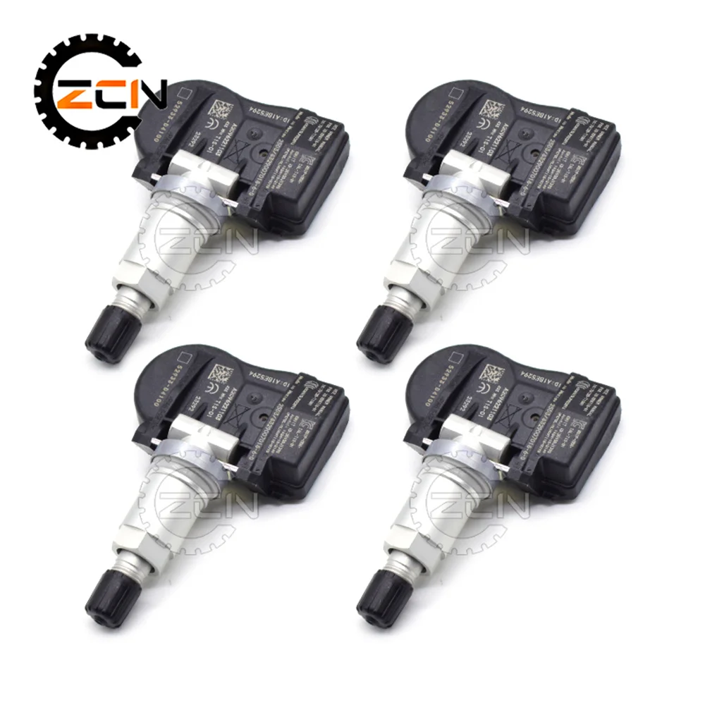 4PCS TPMS 433MHz Tire Pressure Monitor Sensor 52934-D4100 52933-D4100 52933-F2000 52933-D9100 For Kia Hyundai
4PCS TPMS 433MHz Tire Pressure Monitor Sensor 52934-D4100 52933-D4100 52933-F2000 52933-D9100 For Kia Hyundai