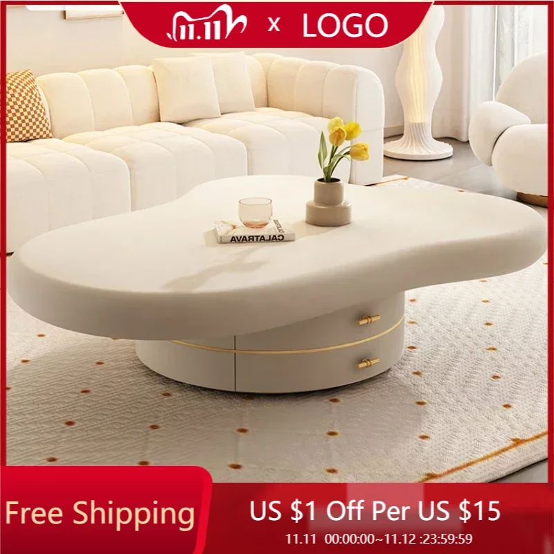 Irregular Minimalist Coffee Table Storage Drawers Space Small Tea Tables White Nordic Modern Tavolino Da Salotto Home Decor
Irregular Minimalist Coffee Table Storage Drawers Space Small Tea Tables White Nordic Modern Tavolino Da Salotto Home Decor