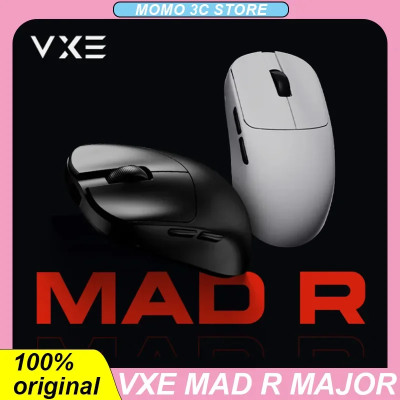 NEW VXE MAD R MAJOR Mouse Wireless 8Khz PAW3950/3395 Buletooth Low Delay Nordic 52840 Smart Speed X Pc Gaming Mouse Accessory
NEW VXE MAD R MAJOR Mouse Wireless 8Khz PAW3950/3395 Buletooth Low Delay Nordic 52840 Smart Speed X Pc Gaming Mouse Accessory