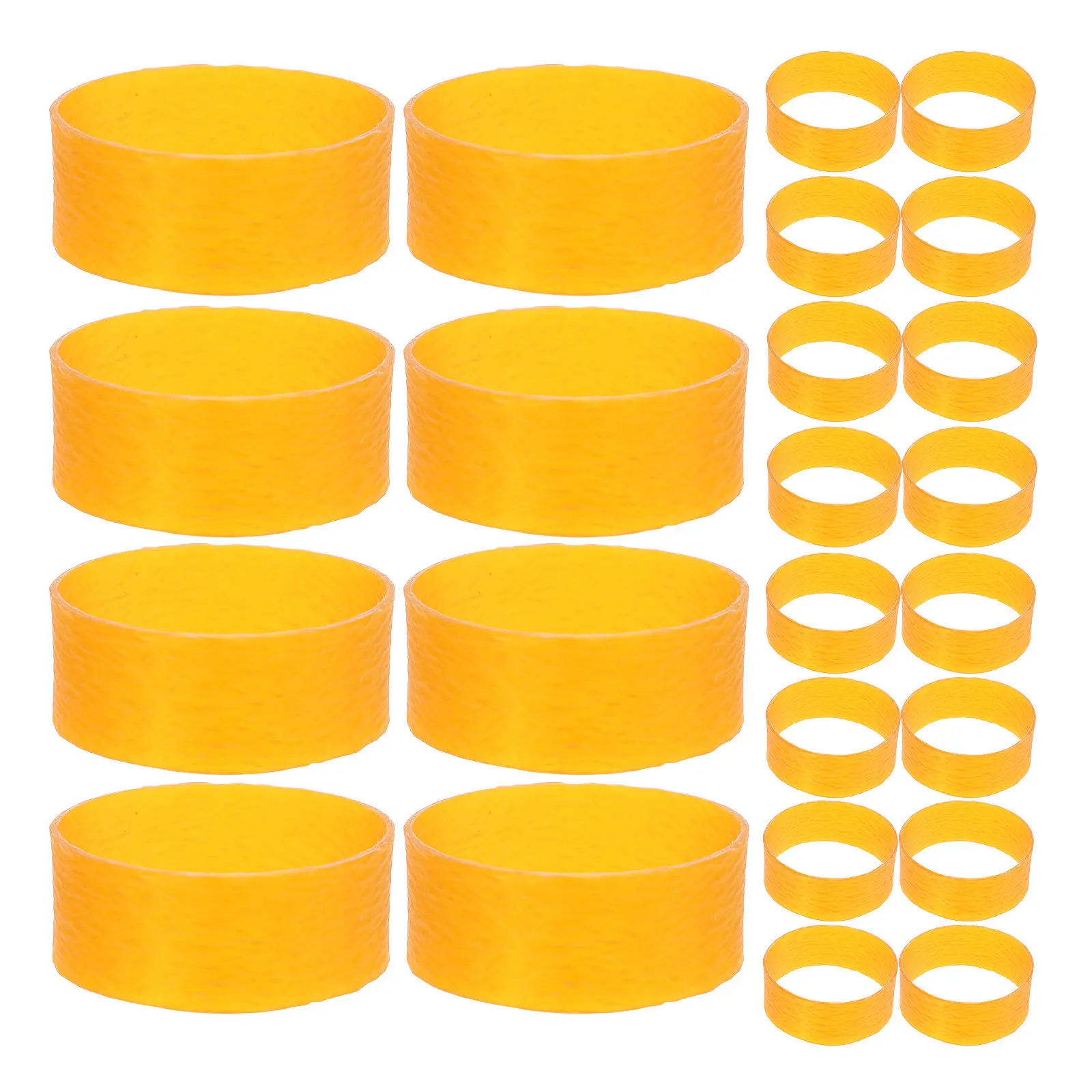 1Set Heavy Duty Thick Rubber Bands Wide Elastic Strong Resilient Binding Bands for Office Home Garbage Can Multipurpose Use
1Set Heavy Duty Thick Rubber Bands Wide Elastic Strong Resilient Binding Bands for Office Home Garbage Can Multipurpose Use