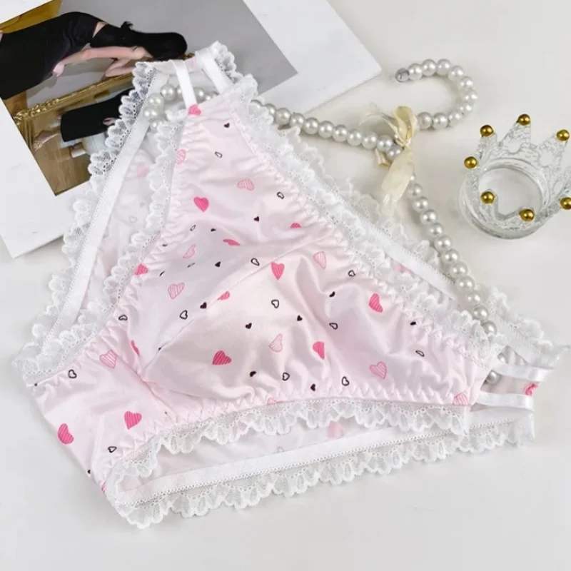 Men's Printed Sexy Lace Briefs Ruffle Edge Comfortable Soft Underwear Fetish Erotic Panties BF Private Party Club Costumes
Men's Printed Sexy Lace Briefs Ruffle Edge Comfortable Soft Underwear Fetish Erotic Panties BF Private Party Club Costumes