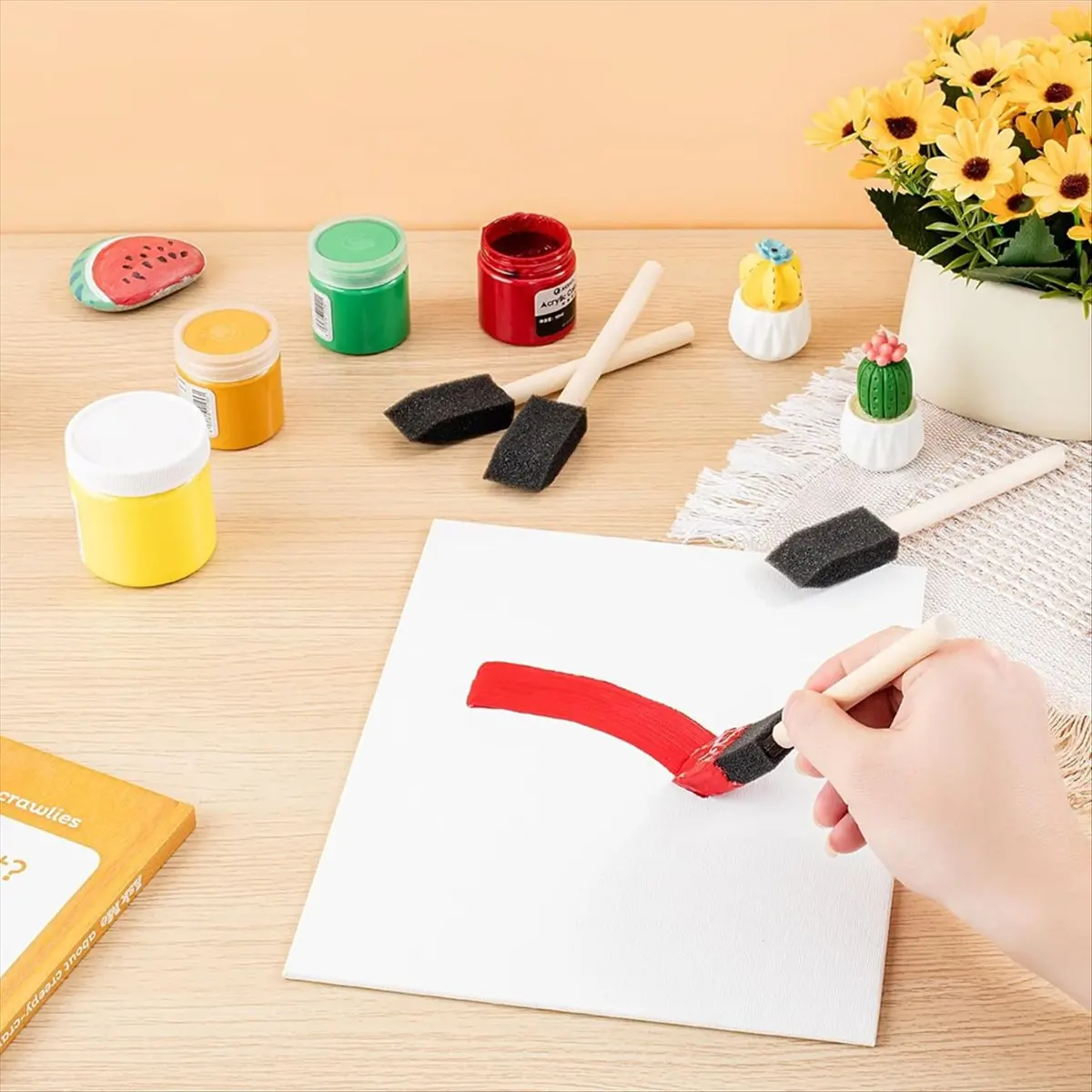 90 pcs Foam Paint Brushes, Sponge Brushes for Painting similar with 1005011960146036 Popular in Ru
90 pcs Foam Paint Brushes, Sponge Brushes for Painting similar with 1005011960146036 Popular in Ru