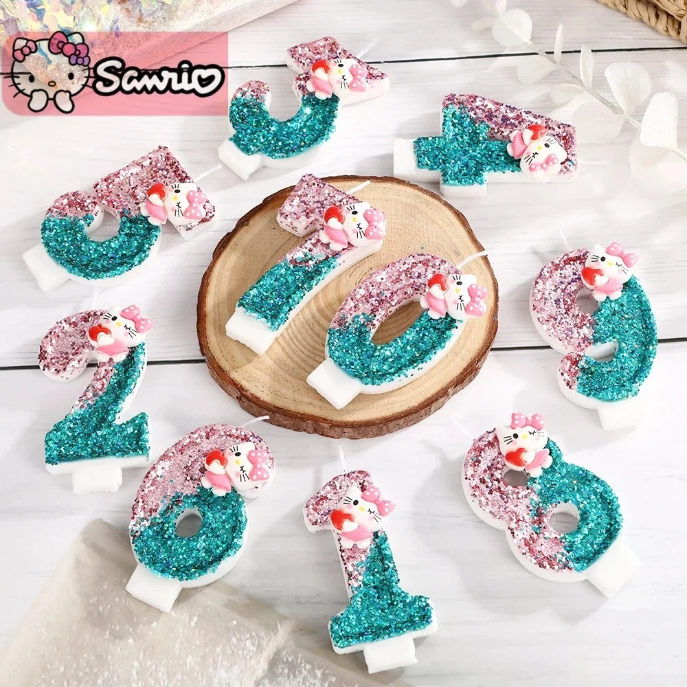 Kawaii Hello Kitty Number0-9 Birthday Candle Sanrio Kitty Cat Digital Candles Birthday Cake Decoration Anniversary Party Candles
Kawaii Hello Kitty Number0-9 Birthday Candle Sanrio Kitty Cat Digital Candles Birthday Cake Decoration Anniversary Party Candles