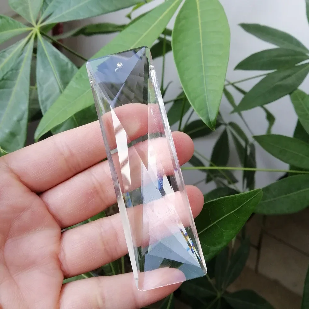 Camal 2PCS 30*100mm 1 Hole Long Faceted Rectangle Glass Pendant Chandelier SunCatcher Prisms Parts Wedding Home Decor
Camal 2PCS 30*100mm 1 Hole Long Faceted Rectangle Glass Pendant Chandelier SunCatcher Prisms Parts Wedding Home Decor
