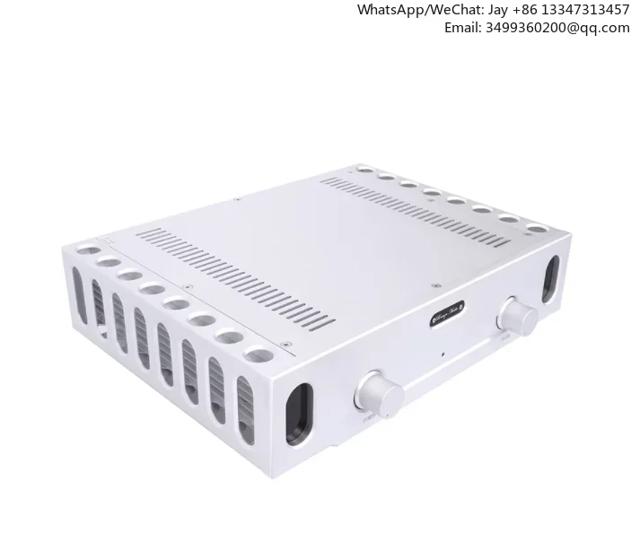 Audio Class AB 120W*2 Power Amplifier Reference Berlin 933 Audiophile Home Theater Sound Hifi Stereo Amplifier Full Alum Chassis
Audio Class AB 120W*2 Power Amplifier Reference Berlin 933 Audiophile Home Theater Sound Hifi Stereo Amplifier Full Alum Chassis
