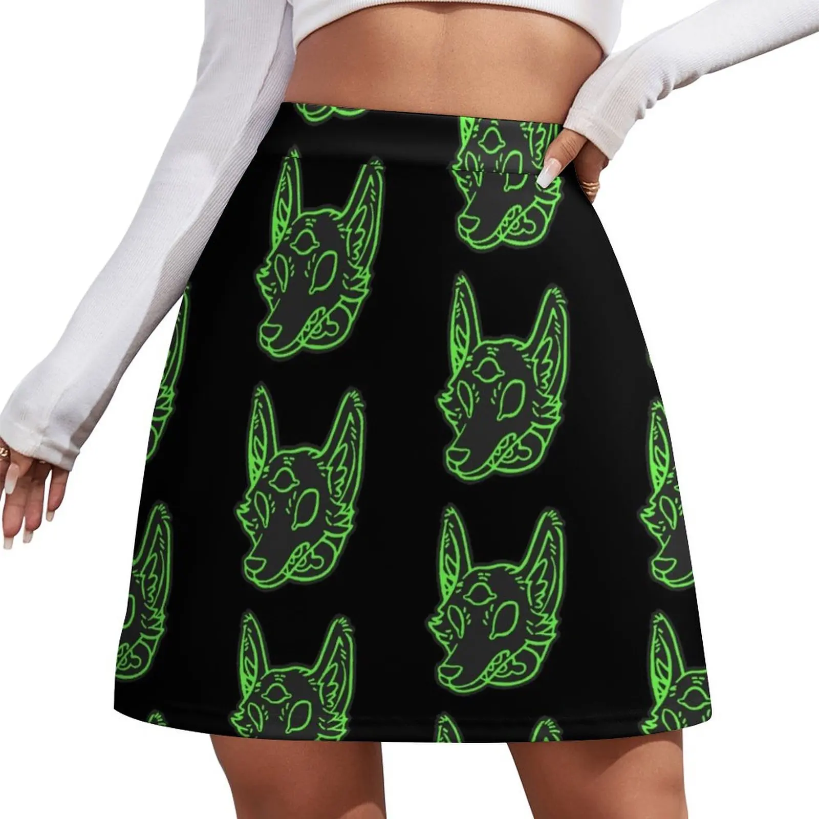 Toxic Coyote Mini Skirt Korean skirts skirt women summer skirts Short women′s skirts
Toxic Coyote Mini Skirt Korean skirts skirt women summer skirts Short women′s skirts