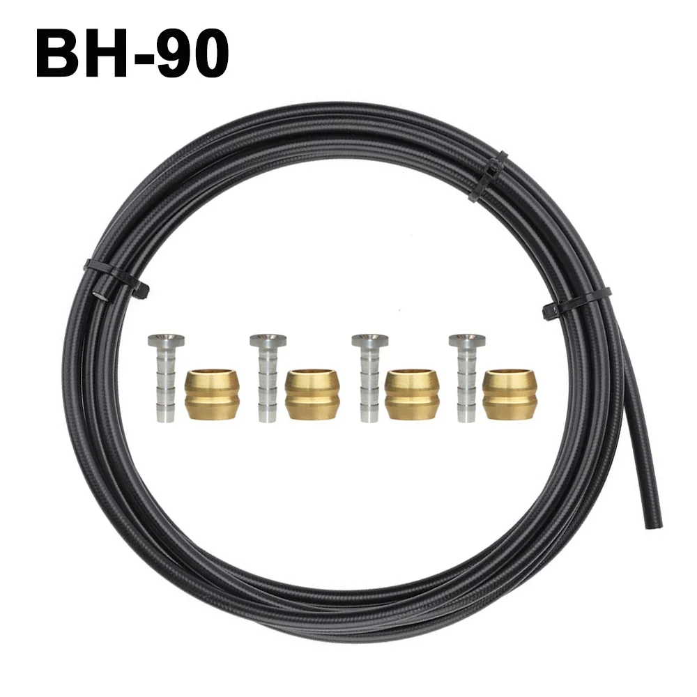 Гидравлический тормозной шланг BH59/BH90 2,5 м для MTB, совместимый с Shimano M395, трос дискового тормоза с комплектом оливок и игл.
Гидравлический тормозной шланг BH59/BH90 2,5 м для MTB, совместимый с Shimano M395, трос дискового тормоза с комплектом оливок и игл.