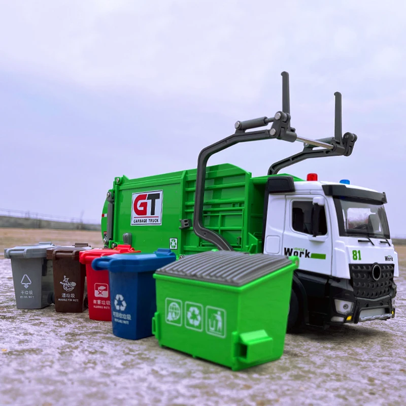 1:24 Garbage Truck Toy Car Vehicle As Birthday Present Educational Clean Trash Car Kids High quality Toys Gifts
1:24 Garbage Truck Toy Car Vehicle As Birthday Present Educational Clean Trash Car Kids High quality Toys Gifts