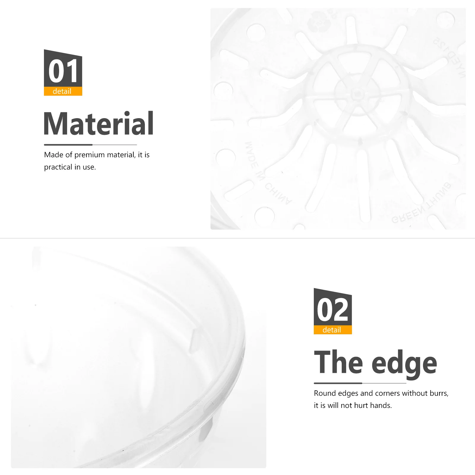 2 set Clear Plastic Orchid Pots With Drainage Holes Reusable Breathable Plant Containers For Indoor Outdoor Garden Nursery
2 set Clear Plastic Orchid Pots With Drainage Holes Reusable Breathable Plant Containers For Indoor Outdoor Garden Nursery