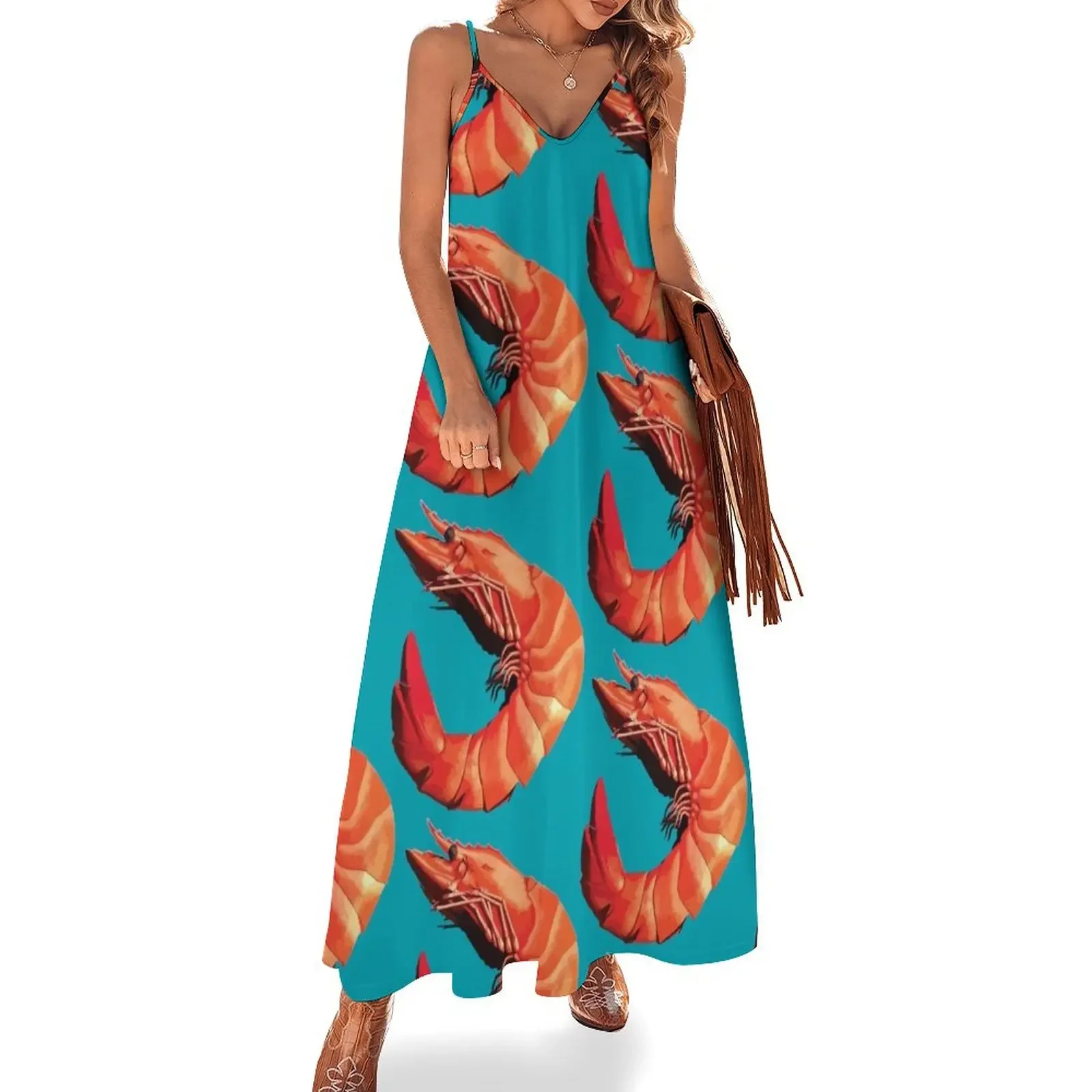 The Big Prawn Sleeveless Dress women dress elegant dresses plus sizes summer dress korean women Summer dresses for women
The Big Prawn Sleeveless Dress women dress elegant dresses plus sizes summer dress korean women Summer dresses for women