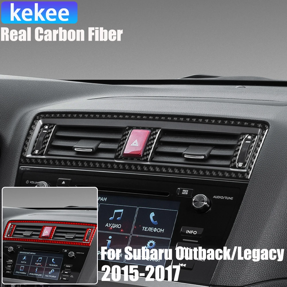 Real Carbon Fiber Car Accessories Air Vent Set Cover Soft Sticker for Subaru Outback 5th Gen/ Legacy 6th Gen 2015 2016 2017
Real Carbon Fiber Car Accessories Air Vent Set Cover Soft Sticker for Subaru Outback 5th Gen/ Legacy 6th Gen 2015 2016 2017