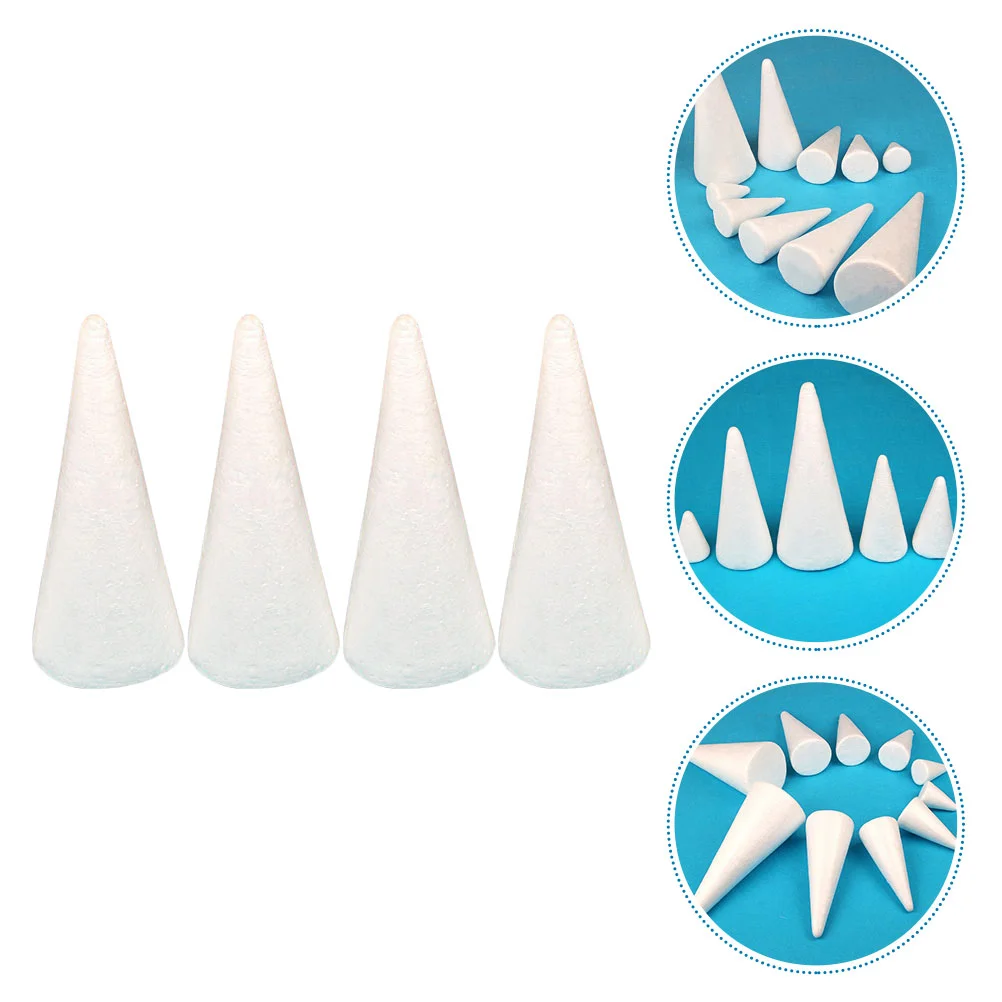 4 Pcs Foam Cone Handheld Lanterns Craft Supplies Safe Material Shape Kids Crafts Imagination Creativity Smooth
4 Pcs Foam Cone Handheld Lanterns Craft Supplies Safe Material Shape Kids Crafts Imagination Creativity Smooth