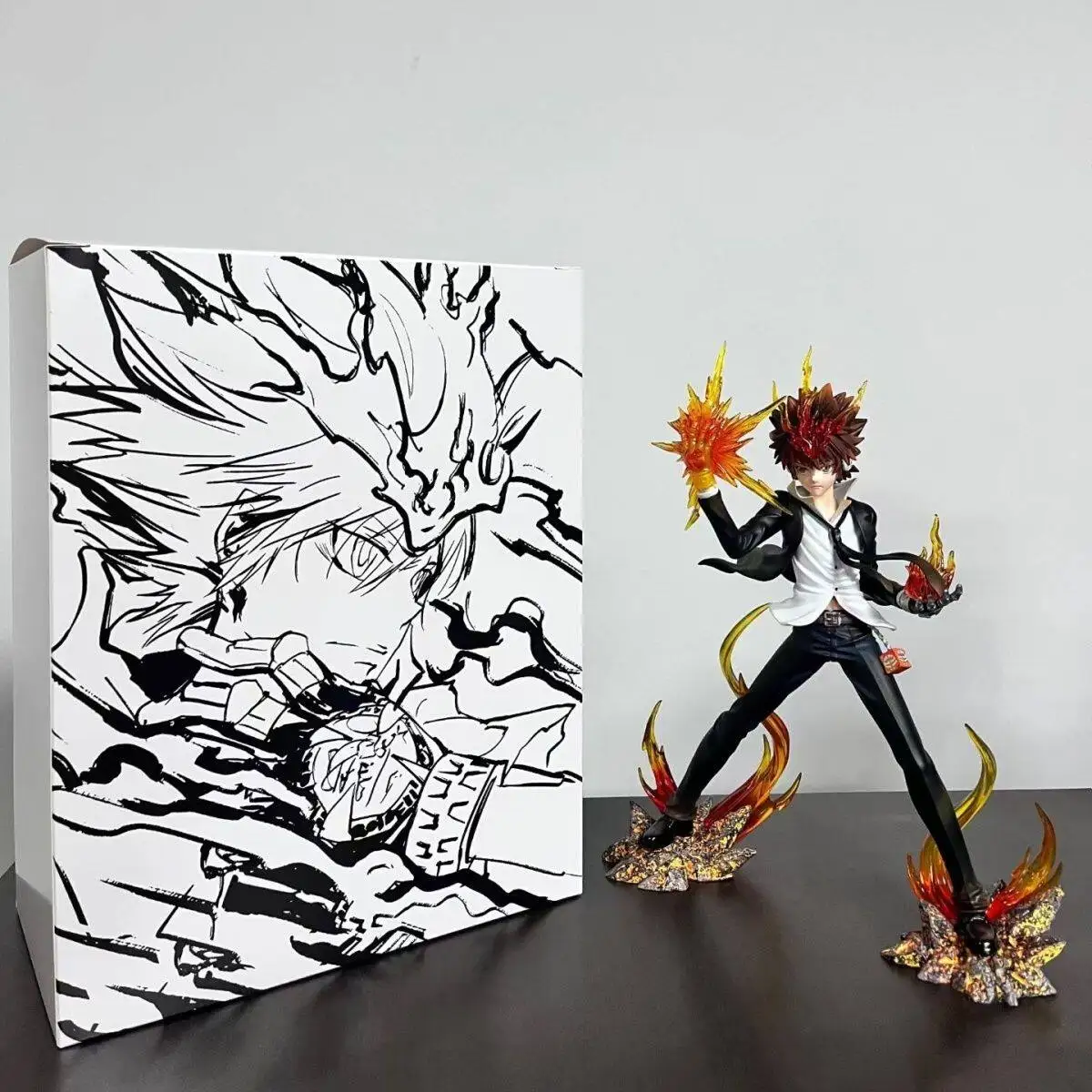 In Stock New Anime Periphery Hitman Reborn! Sawada Tsunayoshi Anime Figure Desktop Model Ornaments Collection Toys Gift
In Stock New Anime Periphery Hitman Reborn! Sawada Tsunayoshi Anime Figure Desktop Model Ornaments Collection Toys Gift