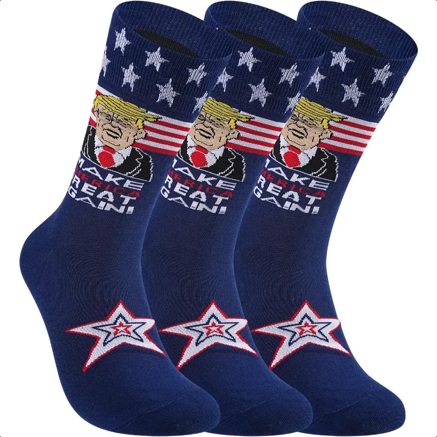 Trump 2024 Election Socks Patriotic Stars and Stripes Conservative Rally and Xmas Stocking Gifts for Adult Christmas
Trump 2024 Election Socks Patriotic Stars and Stripes Conservative Rally and Xmas Stocking Gifts for Adult Christmas