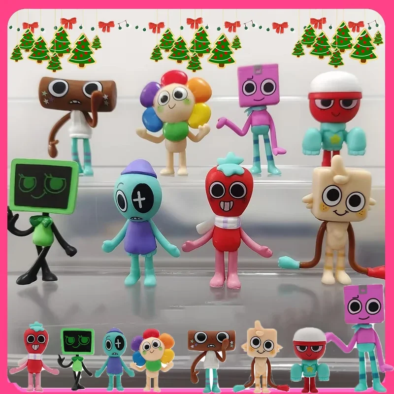 12pcs/Set Anime Dandy's World Action Figure Toy Cartoon Dandy World Horror Game PVC Model Doll Figurines Children Birthday Gift
12pcs/Set Anime Dandy's World Action Figure Toy Cartoon Dandy World Horror Game PVC Model Doll Figurines Children Birthday Gift