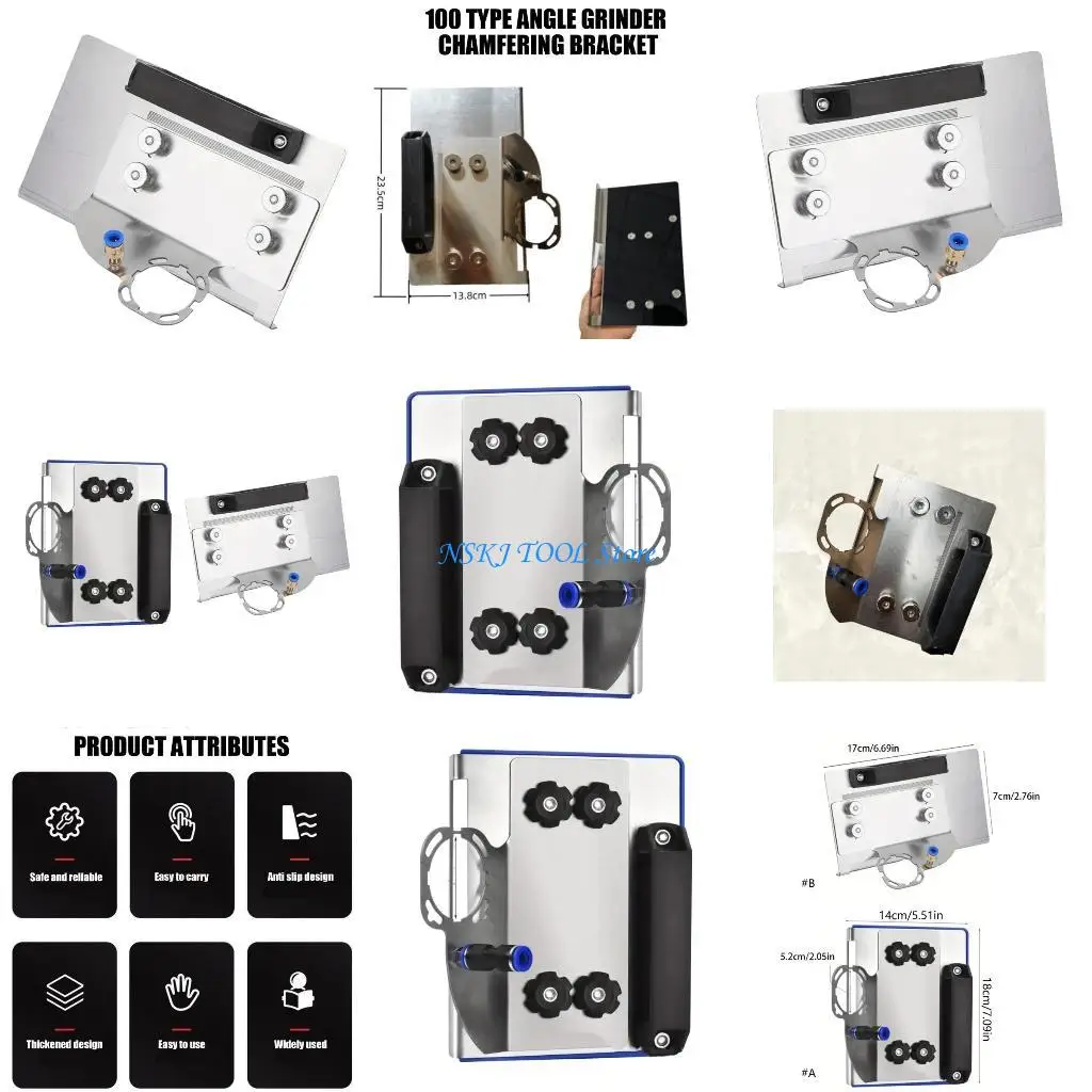 L8RC Grinders Tile Chamfering Guide 45°Tile Chamfering Tool for Accurate Cut Neat Edges Easy Installation &Adjustment
L8RC Grinders Tile Chamfering Guide 45°Tile Chamfering Tool for Accurate Cut Neat Edges Easy Installation &Adjustment