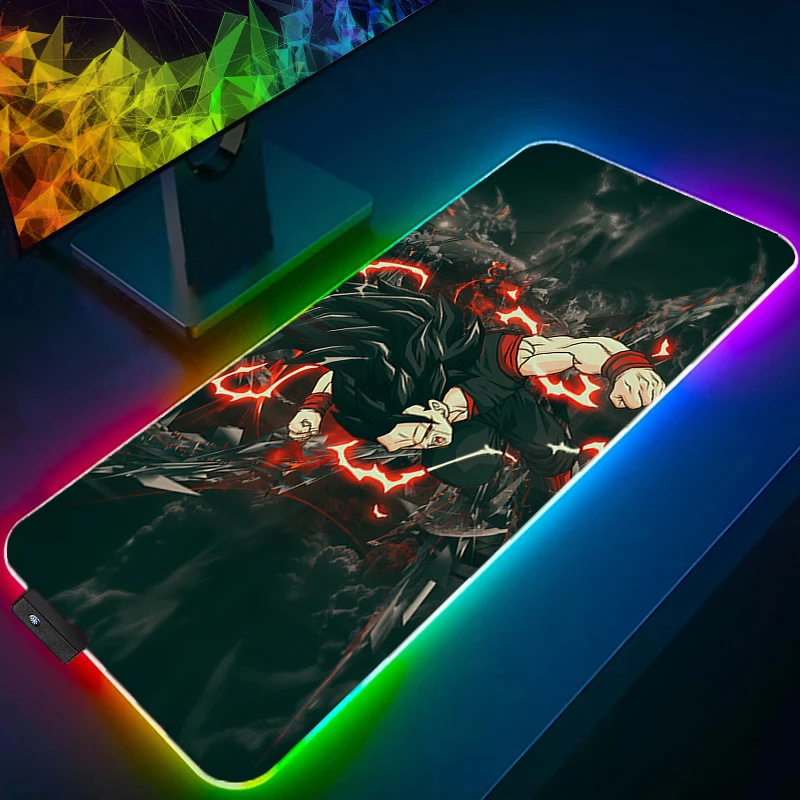 RGB Mouse Pad dragon ball Lockedge Backlight Gaming Accessories Computer Gamer Keyboard LED Anime XXL Mouse Mat Desk Mousepad
RGB Mouse Pad dragon ball Lockedge Backlight Gaming Accessories Computer Gamer Keyboard LED Anime XXL Mouse Mat Desk Mousepad