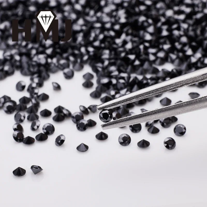 Excellent 100% Real Loose Gemstones Black Moissanite Round Cut Wholesale 0.8-2.9mm Small Size DIY Beads For Jewelry Making
Excellent 100% Real Loose Gemstones Black Moissanite Round Cut Wholesale 0.8-2.9mm Small Size DIY Beads For Jewelry Making