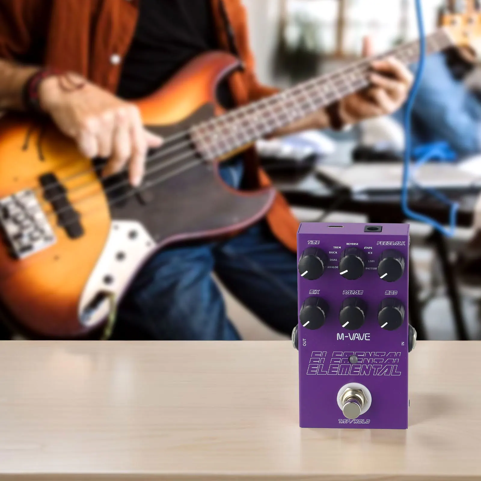Captivating Soundscapes Delay Effects Pedal 3000ms Delay Time Long Delay Time Pristine Sound Quality Psychedelic Timbre
Captivating Soundscapes Delay Effects Pedal 3000ms Delay Time Long Delay Time Pristine Sound Quality Psychedelic Timbre
