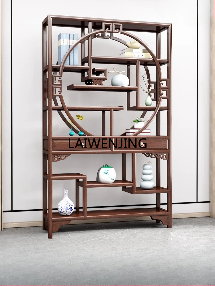 SGF New Chinese Bogu Rack Chinese Solid Wood Shelf Partition Screen Display Cabinet
SGF New Chinese Bogu Rack Chinese Solid Wood Shelf Partition Screen Display Cabinet