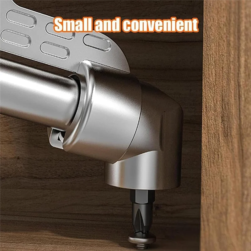 AA76-105 Degree Right Angle Drill Adapter,Corner Angled Screwdriver, 1/4In Hex Shank Driver Angle Drill Attachment (4PCS Set)
AA76-105 Degree Right Angle Drill Adapter,Corner Angled Screwdriver, 1/4In Hex Shank Driver Angle Drill Attachment (4PCS Set)