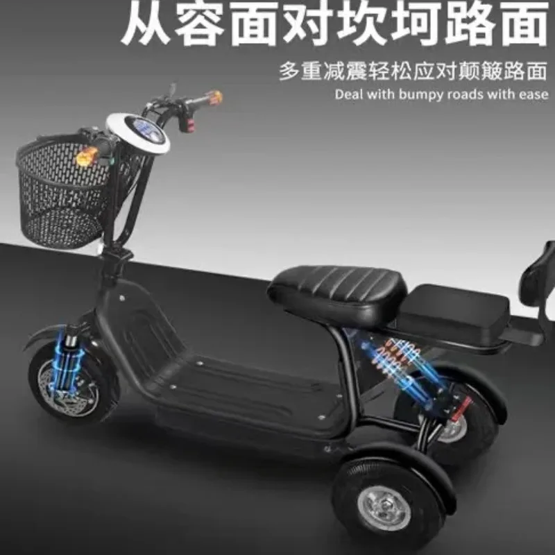 Small Mini Folding Scooter, Electric Tricycle, Adult Girls Pick Up New Son Battery Car
Small Mini Folding Scooter, Electric Tricycle, Adult Girls Pick Up New Son Battery Car