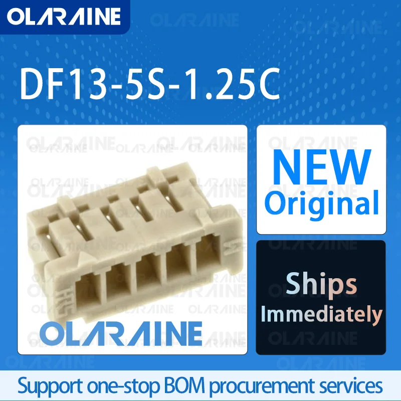 50/200/500Pcs DF13-5S-1.25C 100% brand new original IC chipIntegrated tube and wire shellConnector5 Position1 A
50/200/500Pcs DF13-5S-1.25C 100% brand new original IC chipIntegrated tube and wire shellConnector5 Position1 A