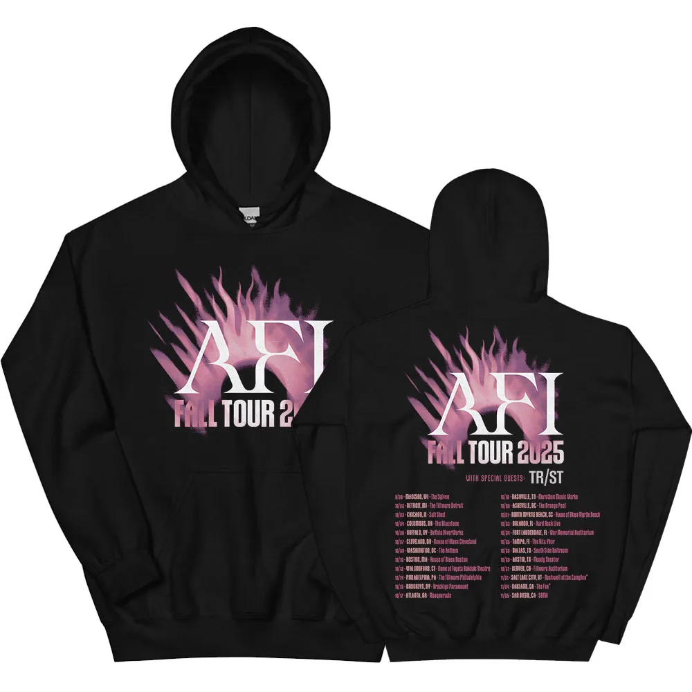 AFI Fall Tour 2025 Hoodies Fleece Warm Male Hooded Sweatshirt Long Sleeve Unisex Streetwear Grunge Fashion Autumn Men Sudaderas
AFI Fall Tour 2025 Hoodies Fleece Warm Male Hooded Sweatshirt Long Sleeve Unisex Streetwear Grunge Fashion Autumn Men Sudaderas