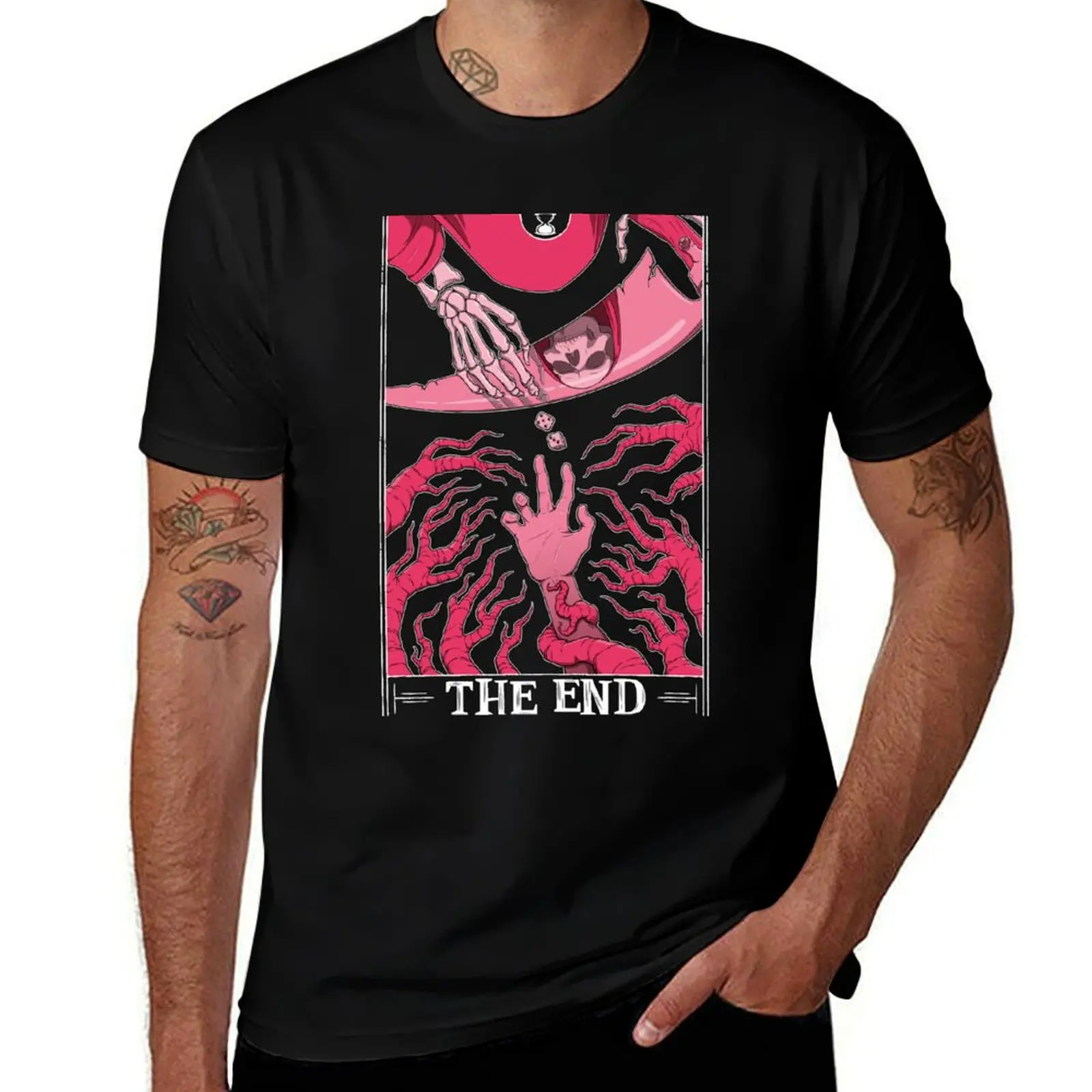 The End Tarotesque (Dark) T-Shirt cute tops anime t shirts vintage clothes graphic shirts t shirts for men graphic
The End Tarotesque (Dark) T-Shirt cute tops anime t shirts vintage clothes graphic shirts t shirts for men graphic