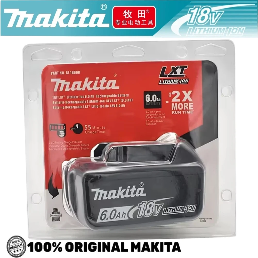 NEW 100% Original Makita battery, for Makita BL1830 BL1830B BL1840 BL1840B BL1850 BL1850B model power tools 18V 6.0Ah battery
NEW 100% Original Makita battery, for Makita BL1830 BL1830B BL1840 BL1840B BL1850 BL1850B model power tools 18V 6.0Ah battery