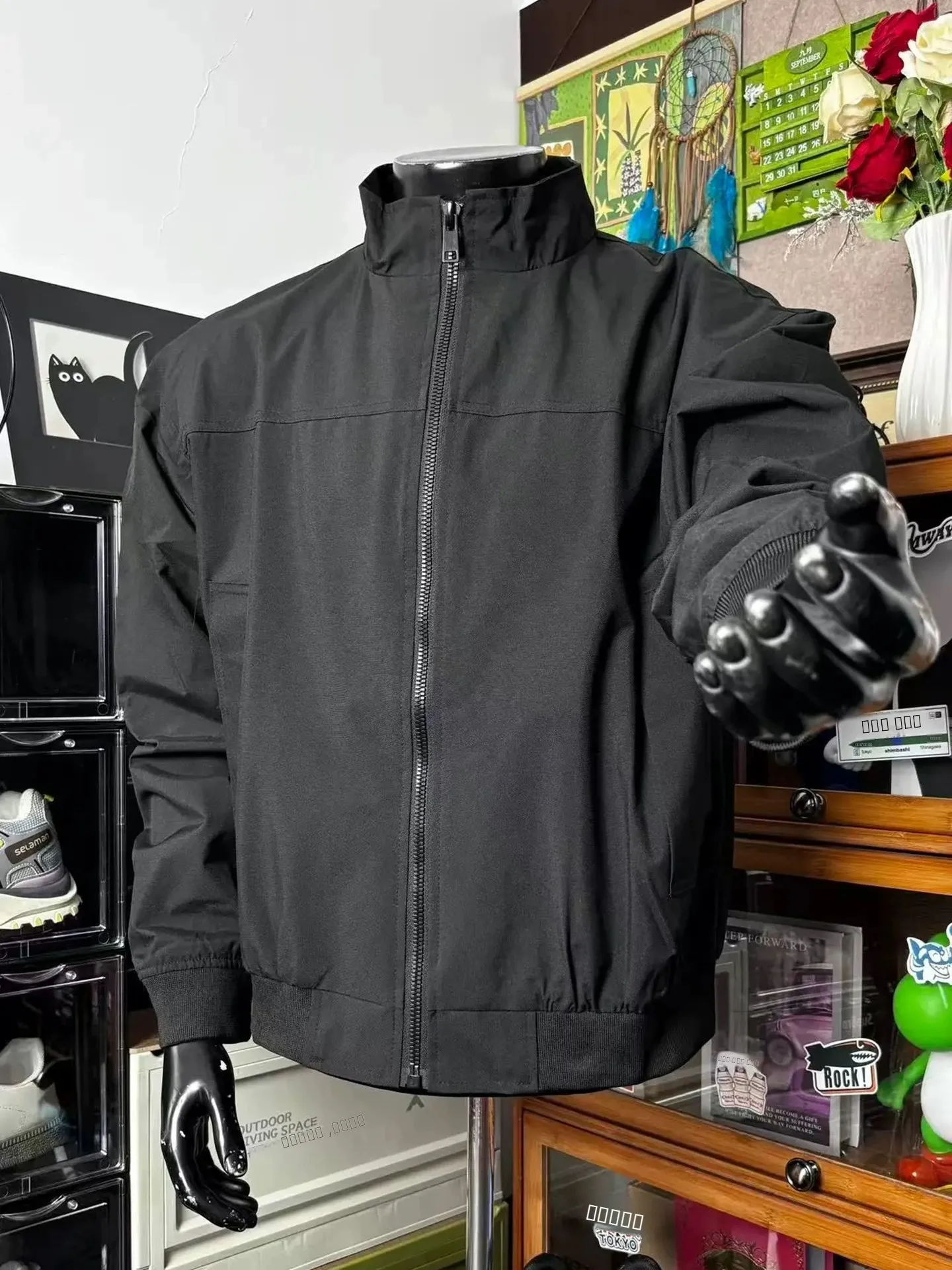 Мужская куртка Cleanfit: осенняя водонепроницаемая рабочая куртка с воротником-стойкой в американском стиле, устойчивая к износу
Мужская куртка Cleanfit: осенняя водонепроницаемая рабочая куртка с воротником-стойкой в американском стиле, устойчивая к износу