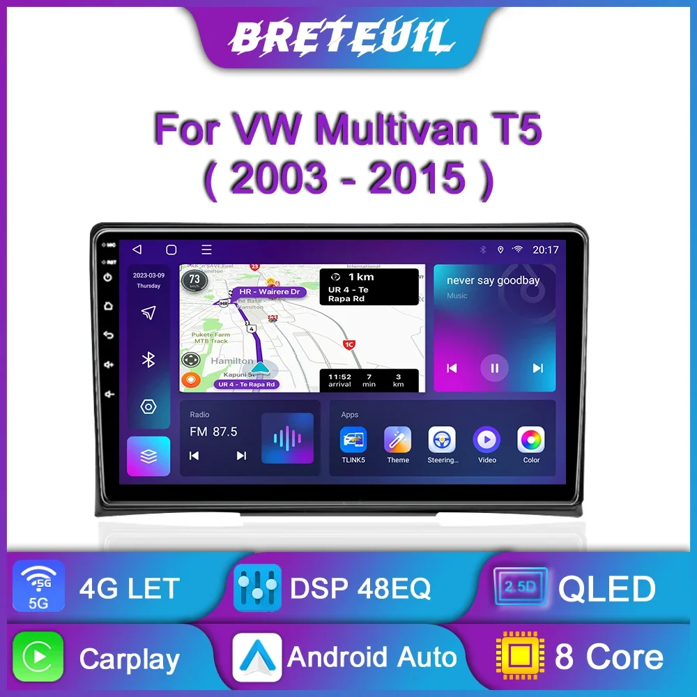 Android Car Radio For Volkswagen Multivan T5 2003 - 2015 Multimedia Video Player GPS Navigation Carplay Touch Screen Auto Stereo
Android Car Radio For Volkswagen Multivan T5 2003 - 2015 Multimedia Video Player GPS Navigation Carplay Touch Screen Auto Stereo