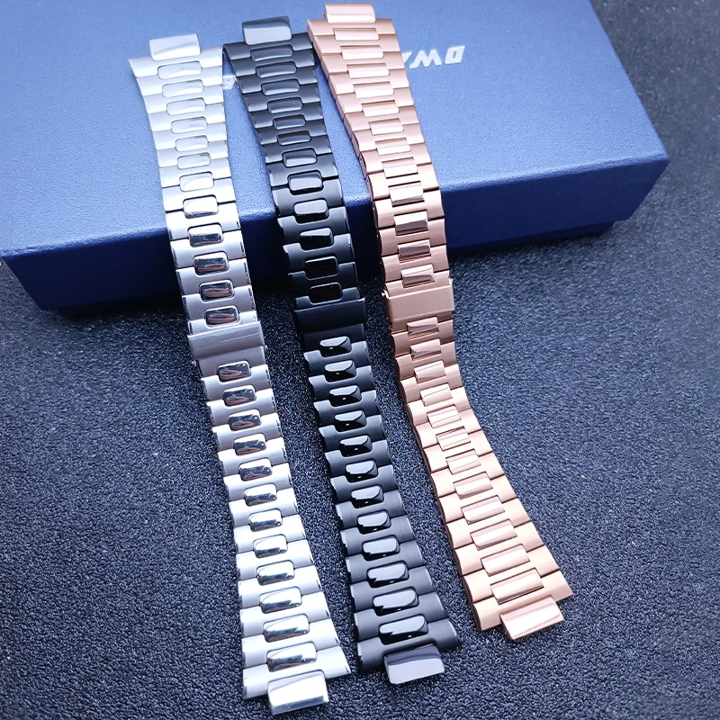 13mm wide High quality Watch Solid stainless steel strap Replacement parts Length 20mm wrist strap bracelet accessories
13mm wide High quality Watch Solid stainless steel strap Replacement parts Length 20mm wrist strap bracelet accessories