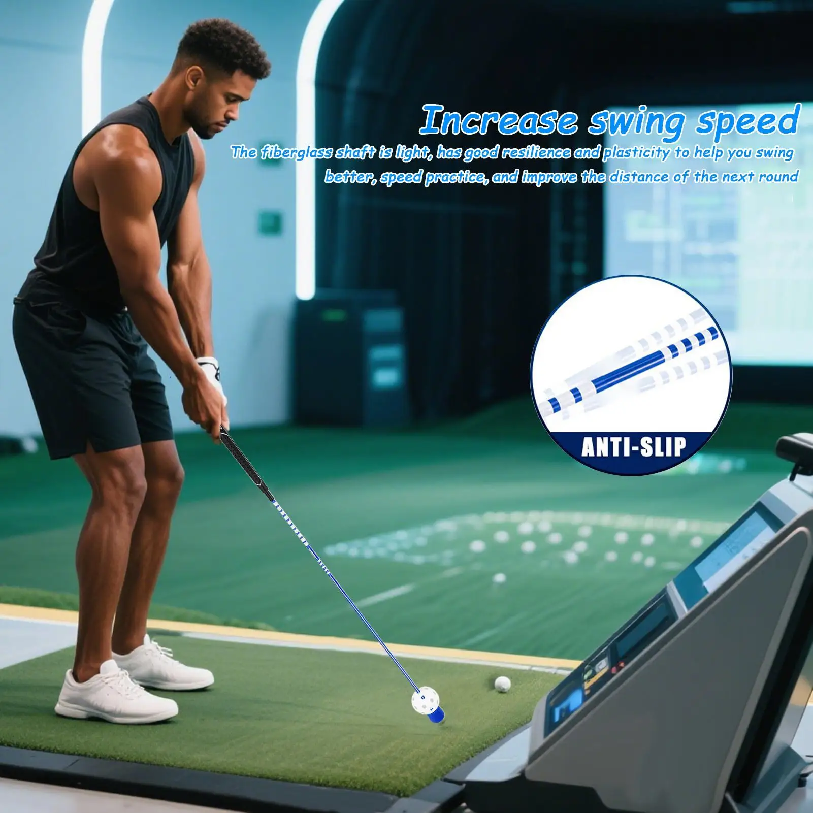 Golf Swing Trainer Warm-up Stick Swing Trainer For Golf Ball Sport Equipment Gesture Correction Exerciser For Men Women
Golf Swing Trainer Warm-up Stick Swing Trainer For Golf Ball Sport Equipment Gesture Correction Exerciser For Men Women