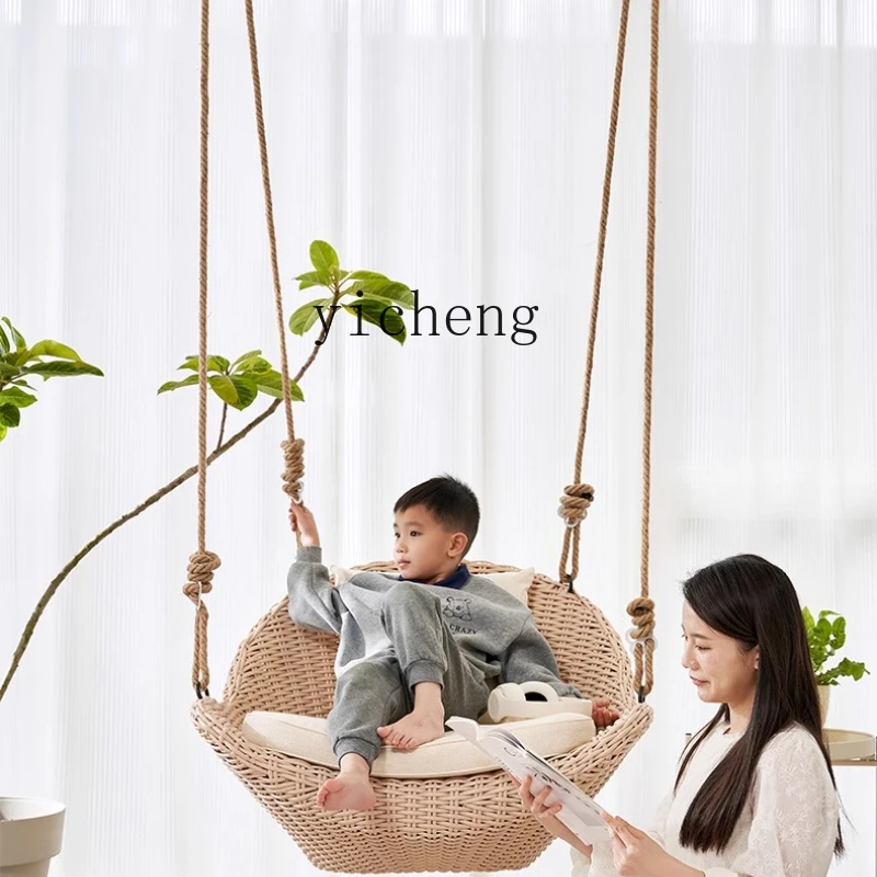 XL Hanging Basket Chair Indoor Swing Rattan Chair Household Hanging Hammock Rocking Chair Balcony Swing Autumn
XL Hanging Basket Chair Indoor Swing Rattan Chair Household Hanging Hammock Rocking Chair Balcony Swing Autumn