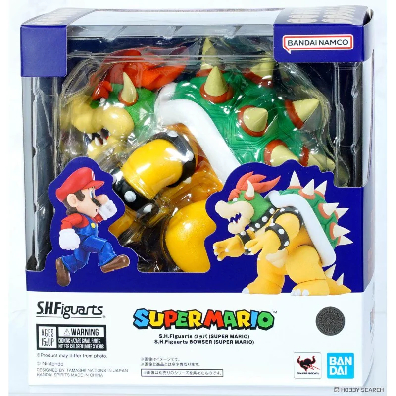 В наличии: Коллекционная подвижная фигурка Bandai Super Mario SHF Боузера, Короля демонов
В наличии: Коллекционная подвижная фигурка Bandai Super Mario SHF Боузера, Короля демонов