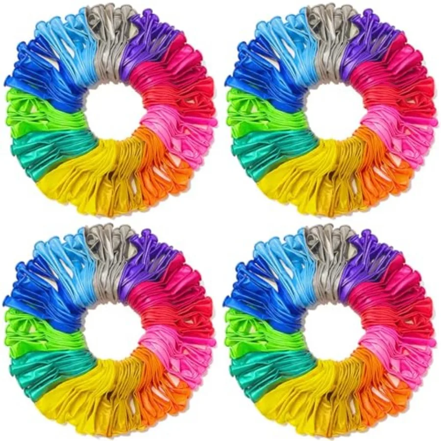 400 Pcs Balloons Assorted Colors, Rainbow Birthday Balloon Bulk Pack of Strong Latex Balloons for Birthday Wedding Anniversary
400 Pcs Balloons Assorted Colors, Rainbow Birthday Balloon Bulk Pack of Strong Latex Balloons for Birthday Wedding Anniversary