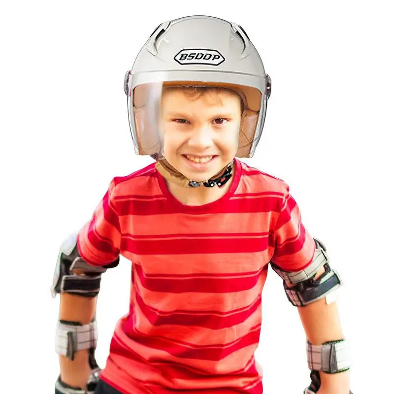 Children's Helmets Motorcycle Helmets Lightweight Scooter Crash Helmets Sunshade Sun Protection Boy Girl Kid Cartoon Helmets
Children's Helmets Motorcycle Helmets Lightweight Scooter Crash Helmets Sunshade Sun Protection Boy Girl Kid Cartoon Helmets